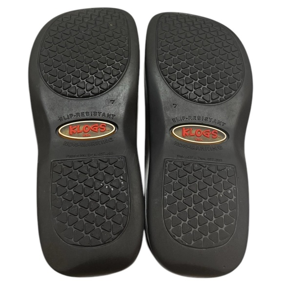 KLOGS Edge Footwear Chestnut Brown Clog SZ 7 - Picture 8 of 12